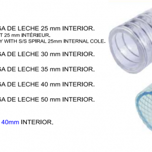 TUBO LECHE MAYADA 30mm INTERIOR.