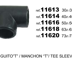 “T” GOMA 40-40-40mm