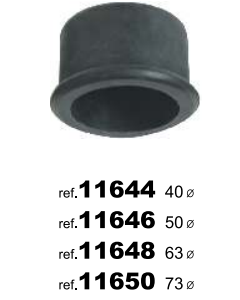 TAPON GOMA HEMBRA 40mm EXTERIOR