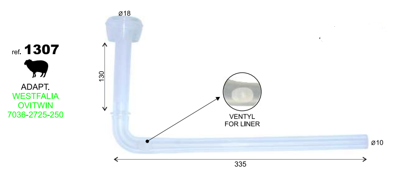 ADAPT. WESTFALIA OVITWIN 7036-2725-250 - Imagen 3
