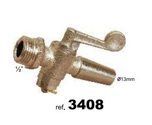 GRIFO RECTO ½”