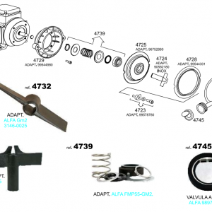 ADAPT. ALFA GM2 3146-0025