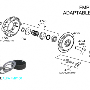 ADAPT. FMP110 DE LAVAL  ALFA FMP100